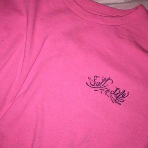 Pink Salt Life Shirt